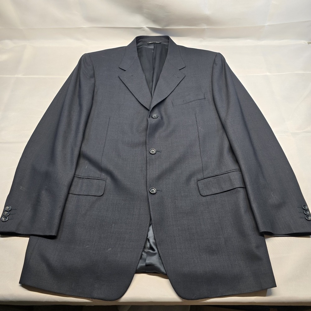 canali proposta blazer Men‎ 44L Black 3 Button